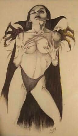 Artwork tattoo on Original drawing