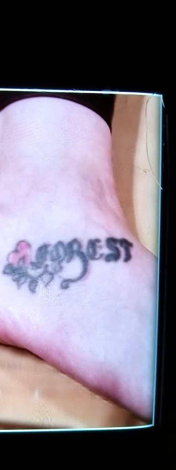 Coverups tattoo on Foot — before
