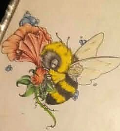 Custom Work tattoo on Original drawing