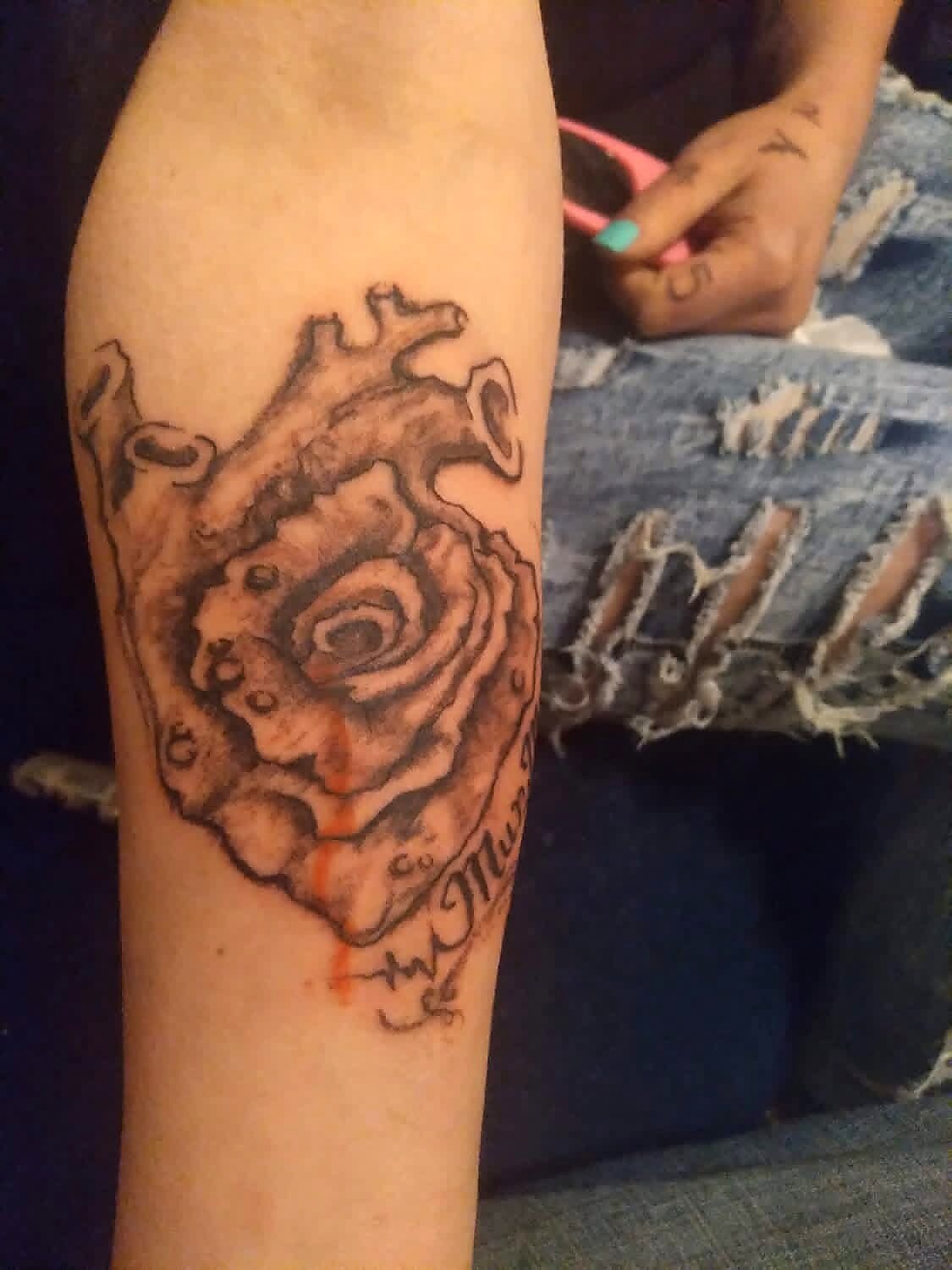 Custom Work tattoo on Forearm