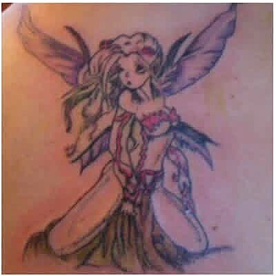 Custom Work tattoo on Thigh
