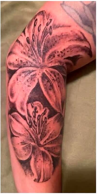 Custom Work tattoo on Upper arm