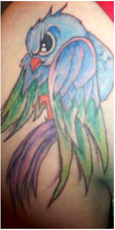 Custom Work tattoo on Shoulder
