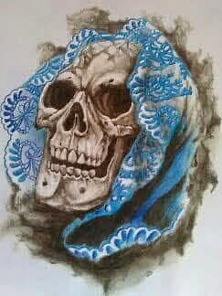 Artwork tattoo on Original drawing
