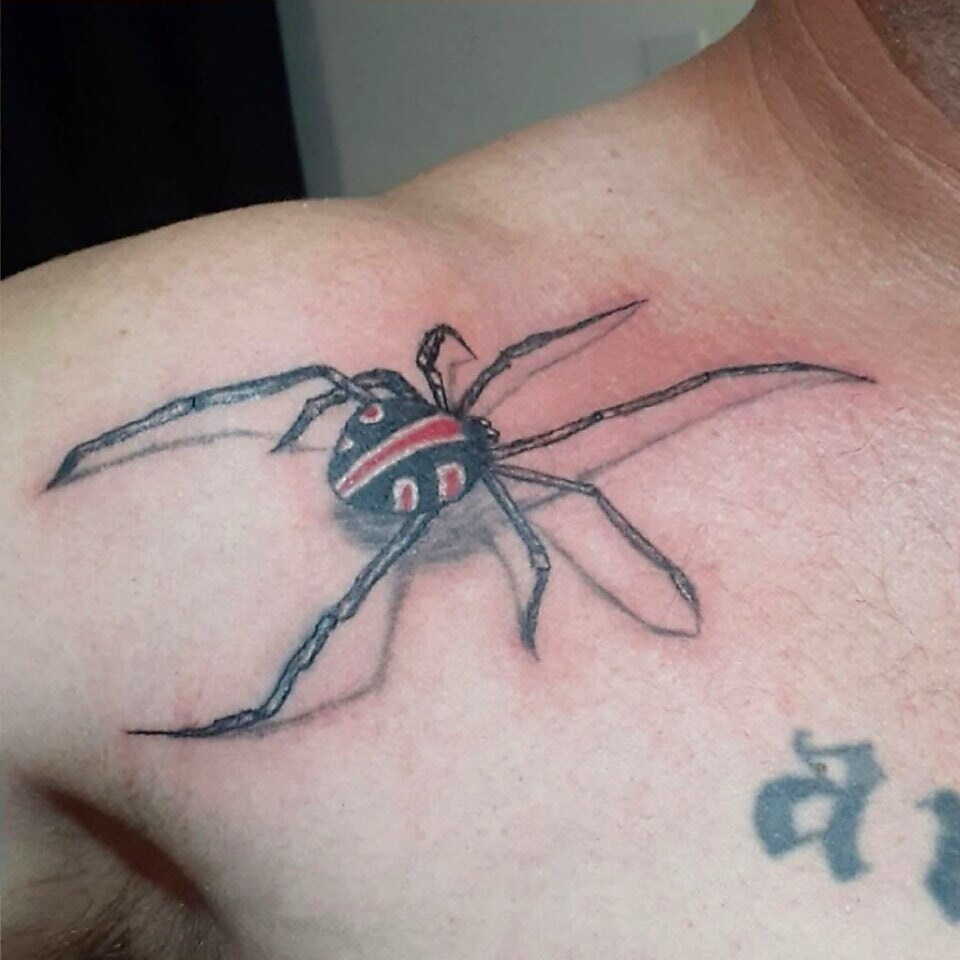Custom Work tattoo on Chest