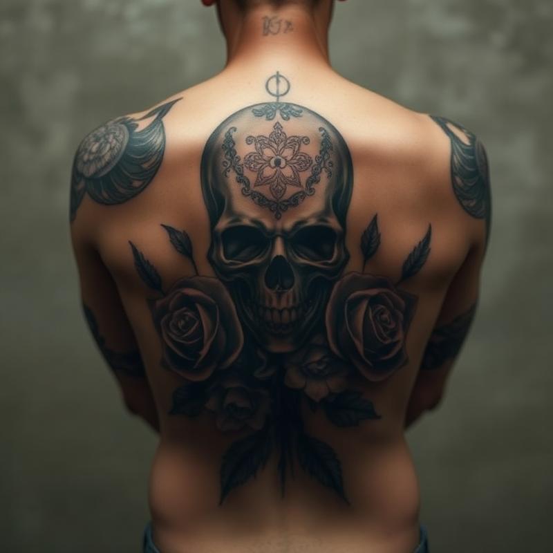 Japanese tattoo on Upper back